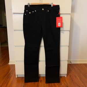 True Religion Relaxed Straight Jeans - Size: 33
